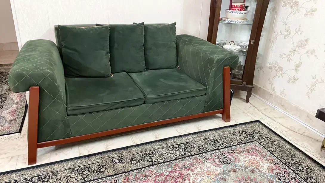 فروش مبل ۷نفره|مبلمان خانگی و میز عسلی|گرمسار, |دیوار