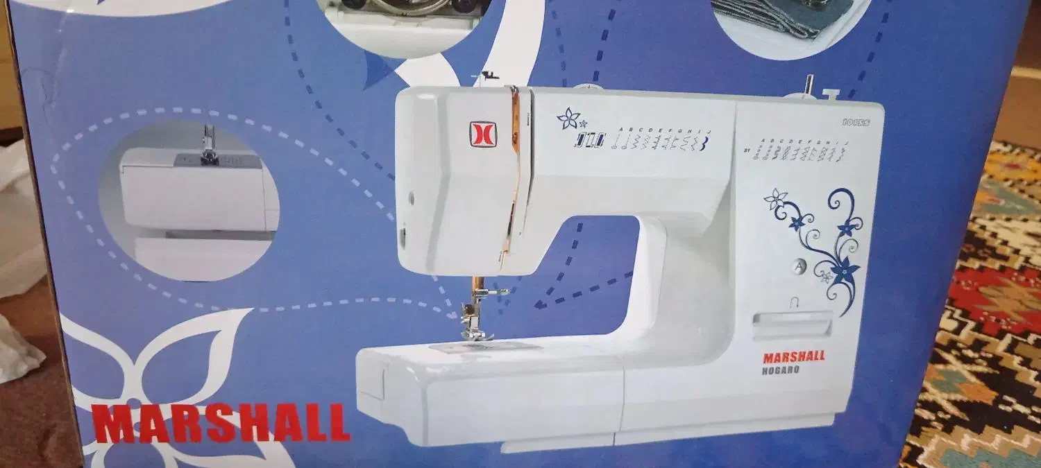 چرخ خیاطی برند مارشال مدل 10155|چرخ خیاطی و ریسندگی|کاشان, فاز ۱ ناجی آباد|دیوار