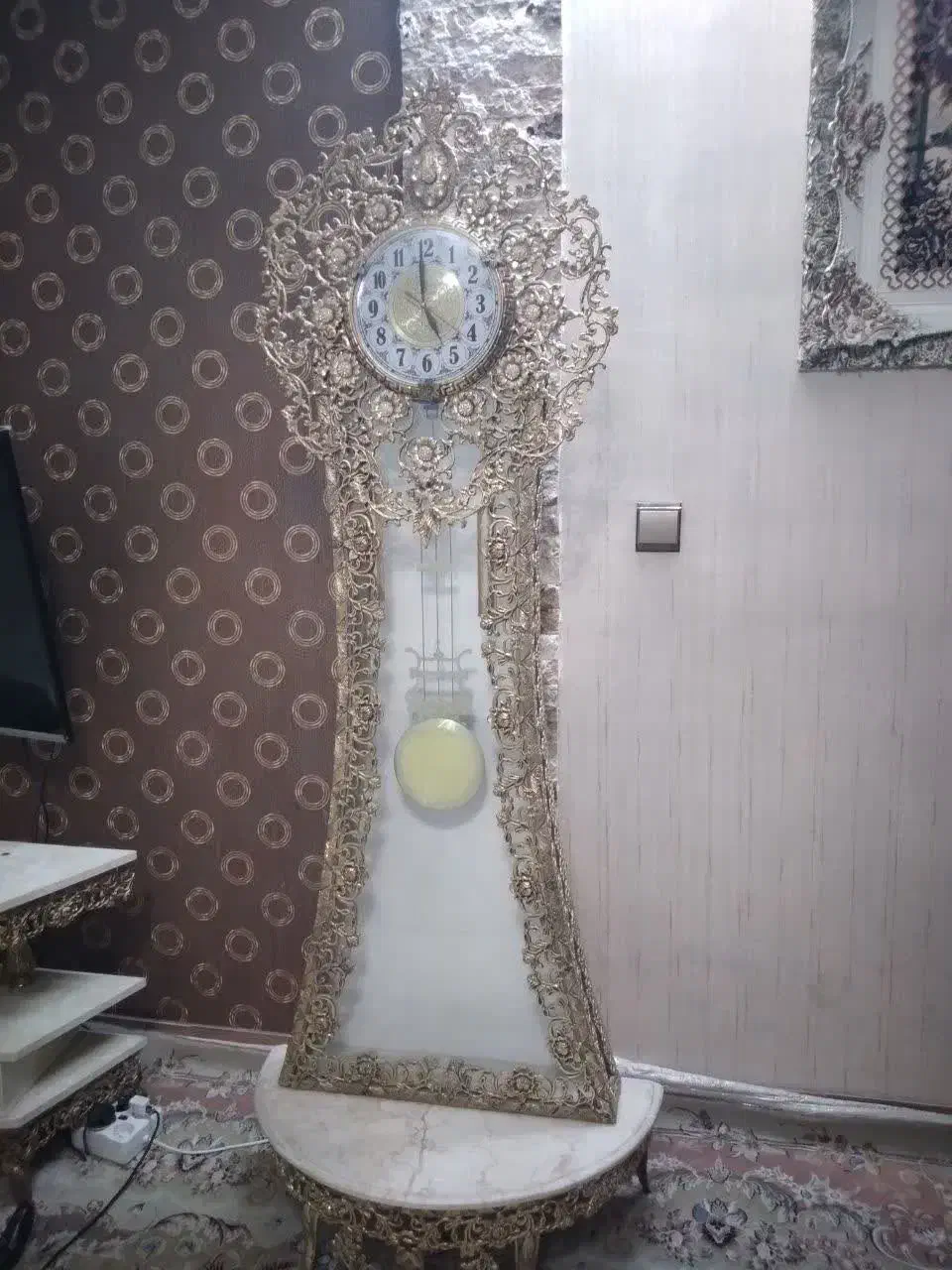 ساعت، میز تلویزیون و کنار سالنی|ساعت دیواری و تزئینی|آفتاب, |دیوار