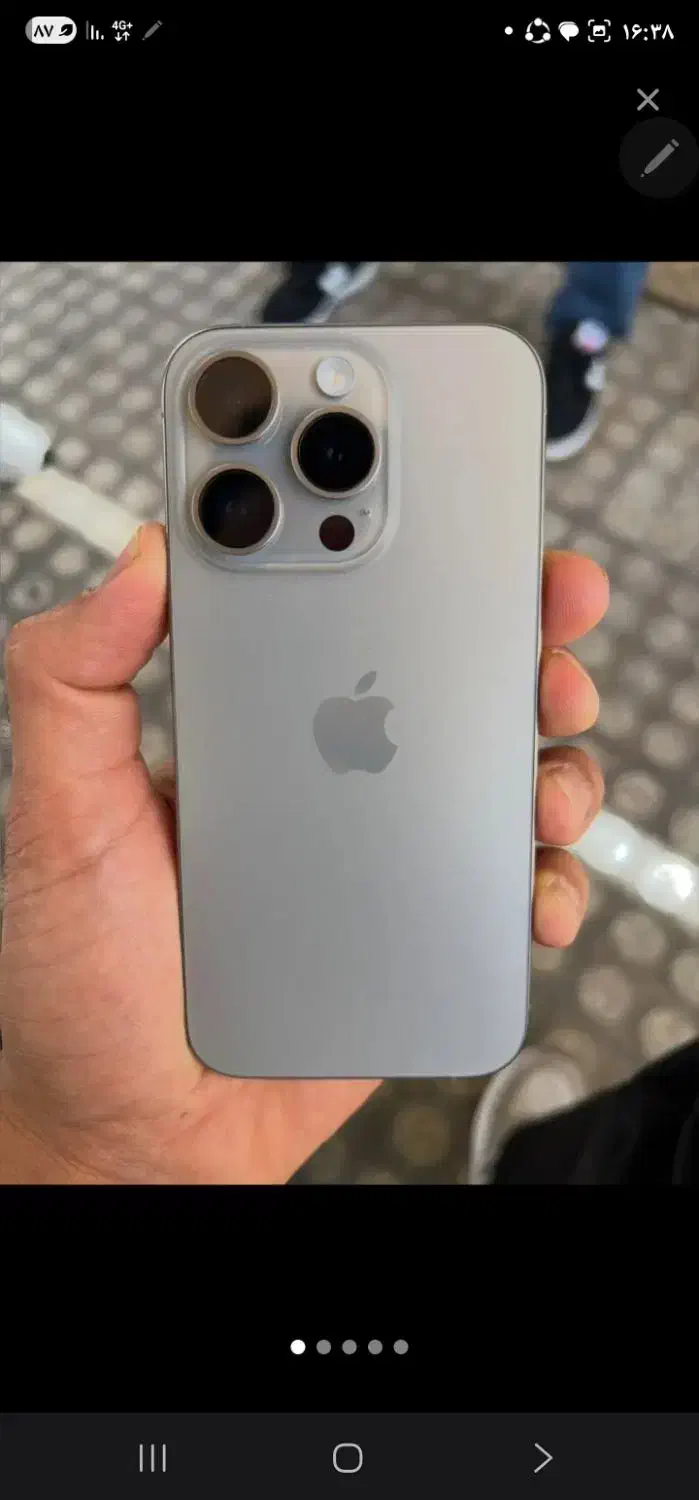 iphone 15 pro 256 zaa|موبایل|آبادان, |دیوار