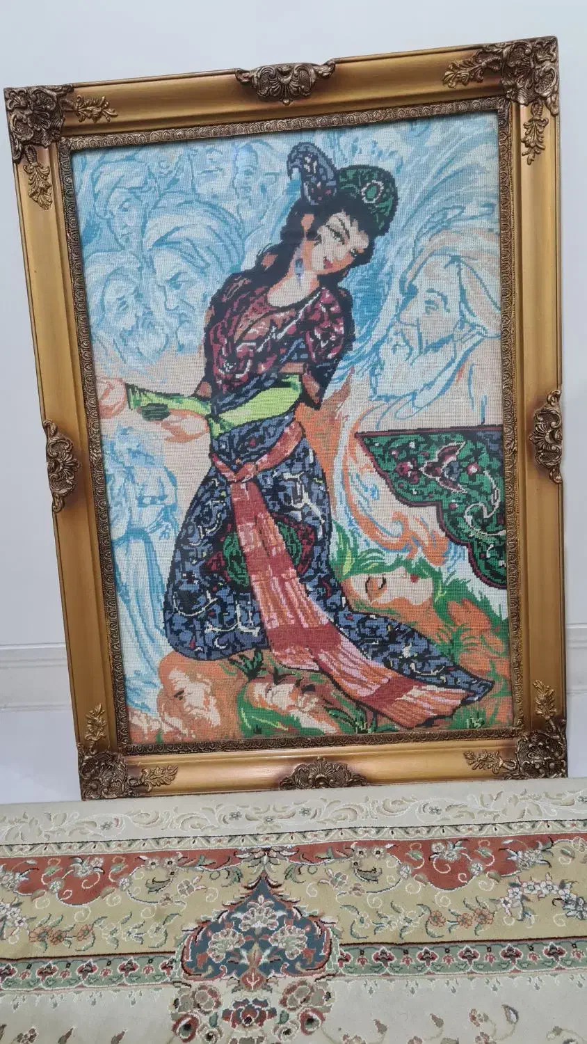 کوبلن قدیمی|تابلو، نقاشی، عکس|گلپایگان, |دیوار