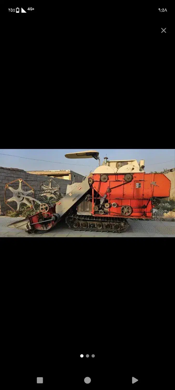 فروش کمباین برنج|خودرو سنگین|اهواز, کوی ترابری|دیوار