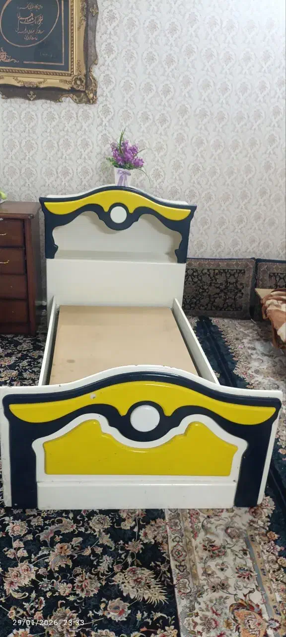 تخت‌خواب|تخت و سرویس خواب|مشهد, کارمندان دوم|دیوار