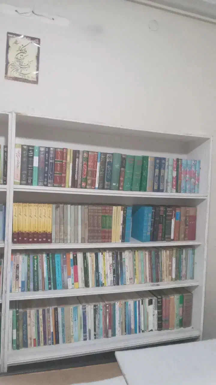 قفسه کتاب|کتابخانه، شلف، قفسه‌های دیواری|مشهد, شهید قربانی|دیوار
