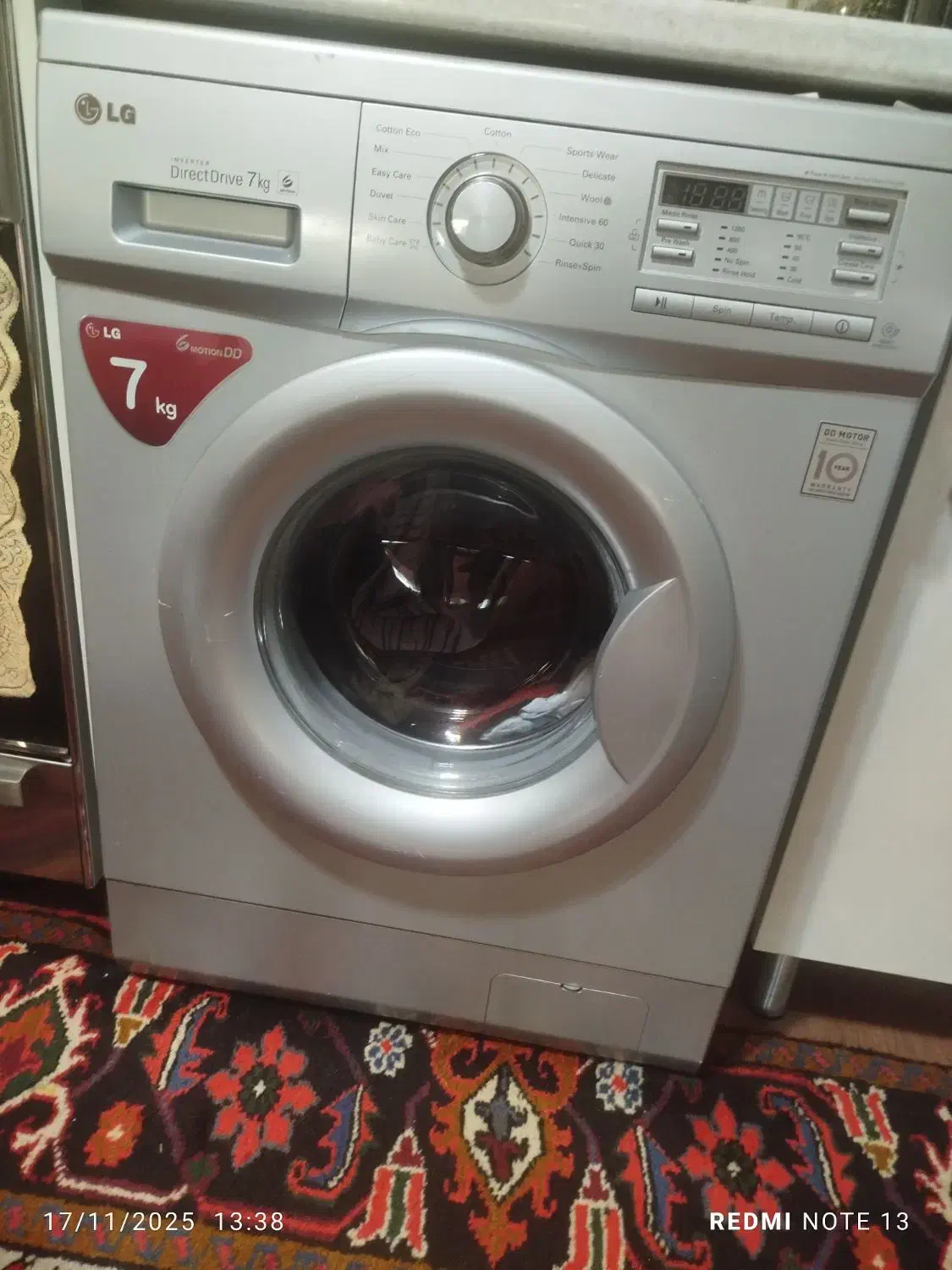 لباسشویی ال جی اصل کره|ماشین لباسشویی و خشککن لباس|خسروشاه, |دیوار