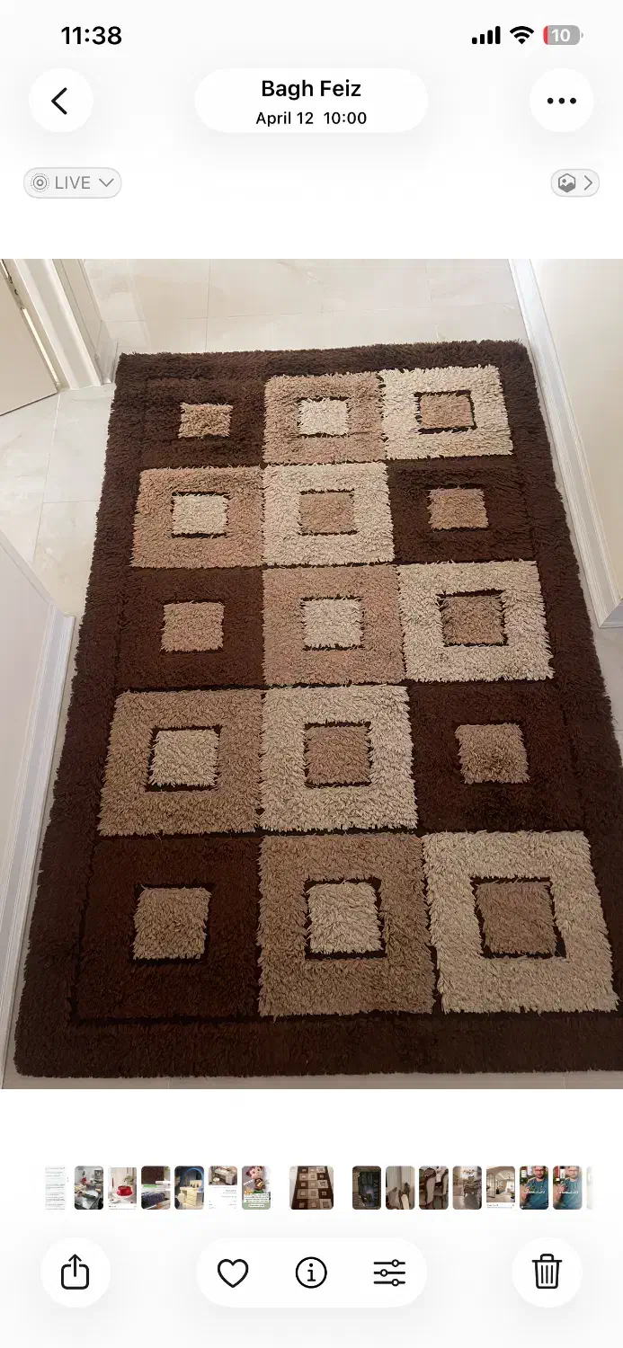 فرش ۴ متری و پادری|فرش|تهران, باغ فیض|دیوار