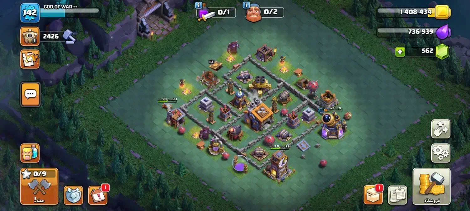 اکانت کلش|کنسول، بازی ویدئویی و آنلاین|قوچان, |دیوار