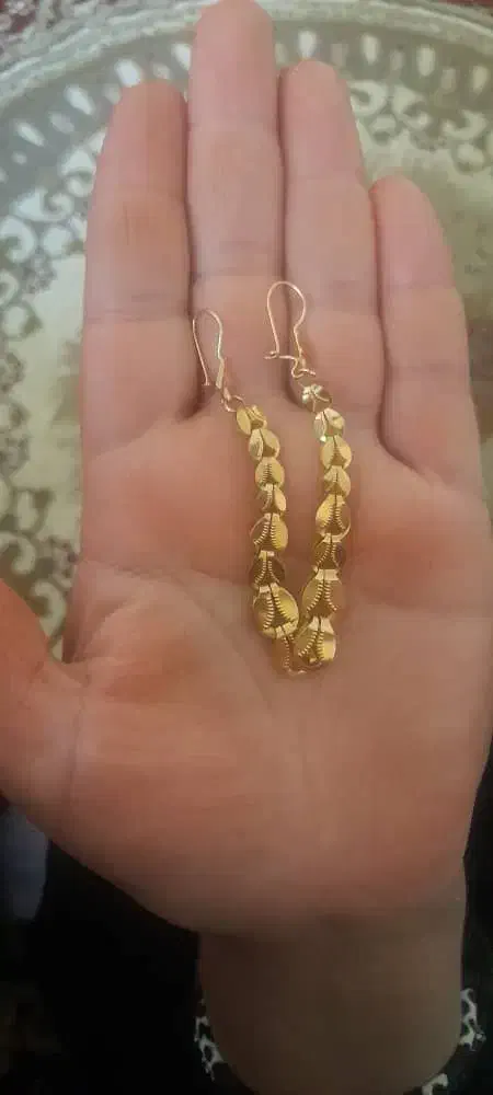 گوشواره طلا. 200 بالای تابلو|جواهرات|یاسوج, |دیوار