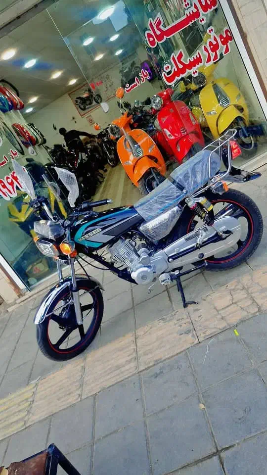 موتور 1403درحدصفر125استارتی فول|موتورسیکلت|ساوه, |دیوار