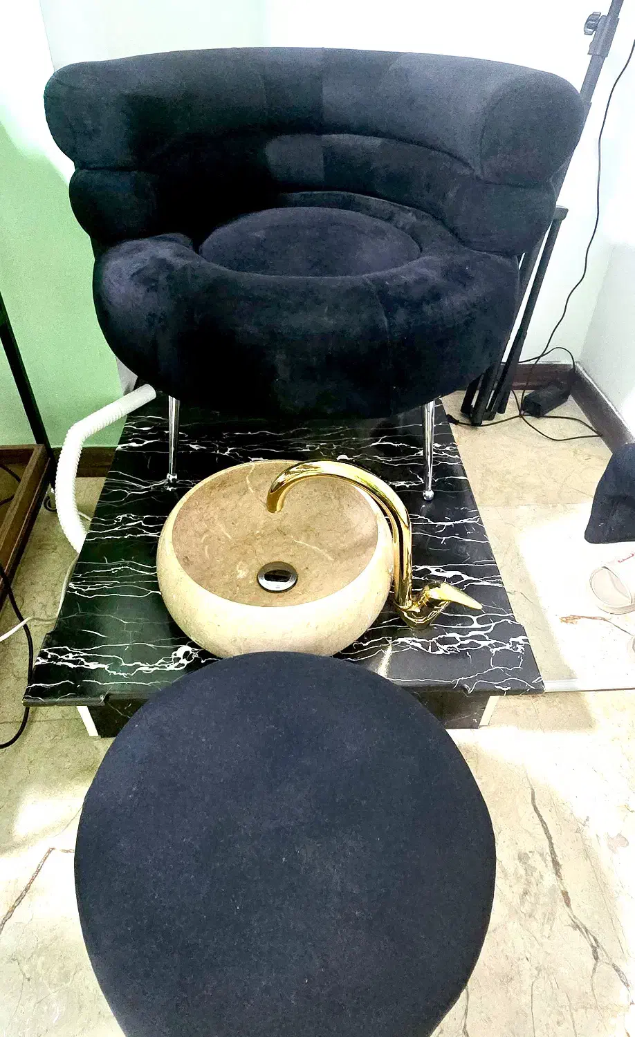 صندلی پدیکور نو و استفاده‌نشده|آرایشگاه و سالن‌های زیبایی|خرم‌آباد, |دیوار