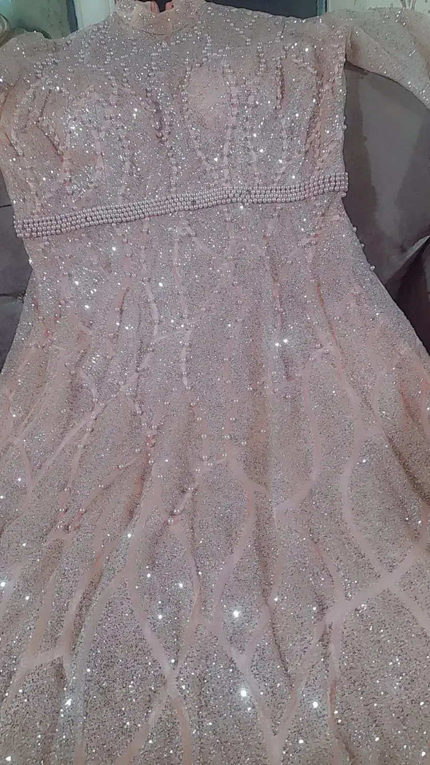 پیراهن مجلسی مرواریدی|لباس|تالش, هشتپر|دیوار