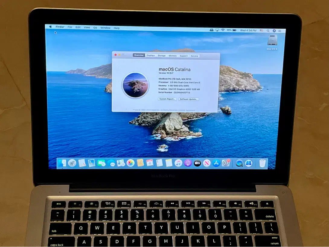لپ تاپ اپل مک بوک پرو Apple Macbook Pro 2012|رایانه همراه|تهران, میرداماد|دیوار