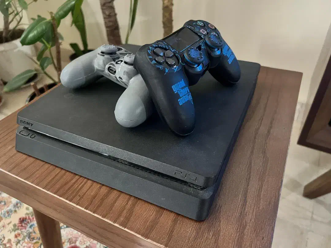 PS4 Slim|کنسول، بازی ویدئویی و آنلاین|خرمشهر, |دیوار