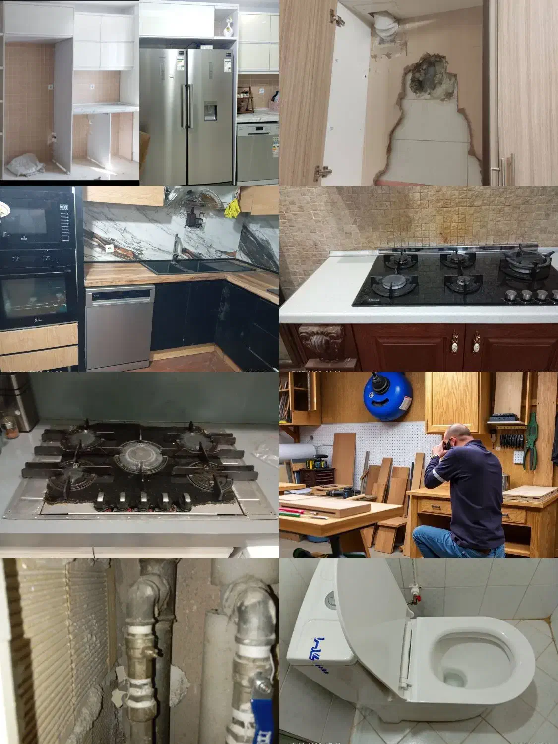 تعمیرات و نصبیات ،آبی،برقی،گازی ،چوبی در محل|خدمات پیشه و مهارت|تهران, سعادت‌آباد|دیوار