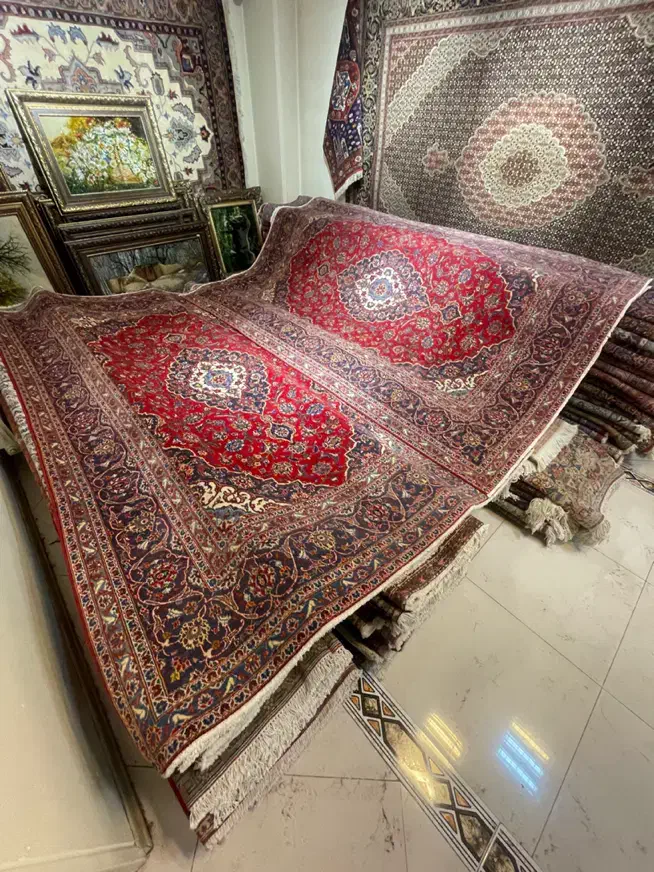 جفت کاشان لاکی ۶ متری|فرش|تهران, یوسف‌آباد|دیوار