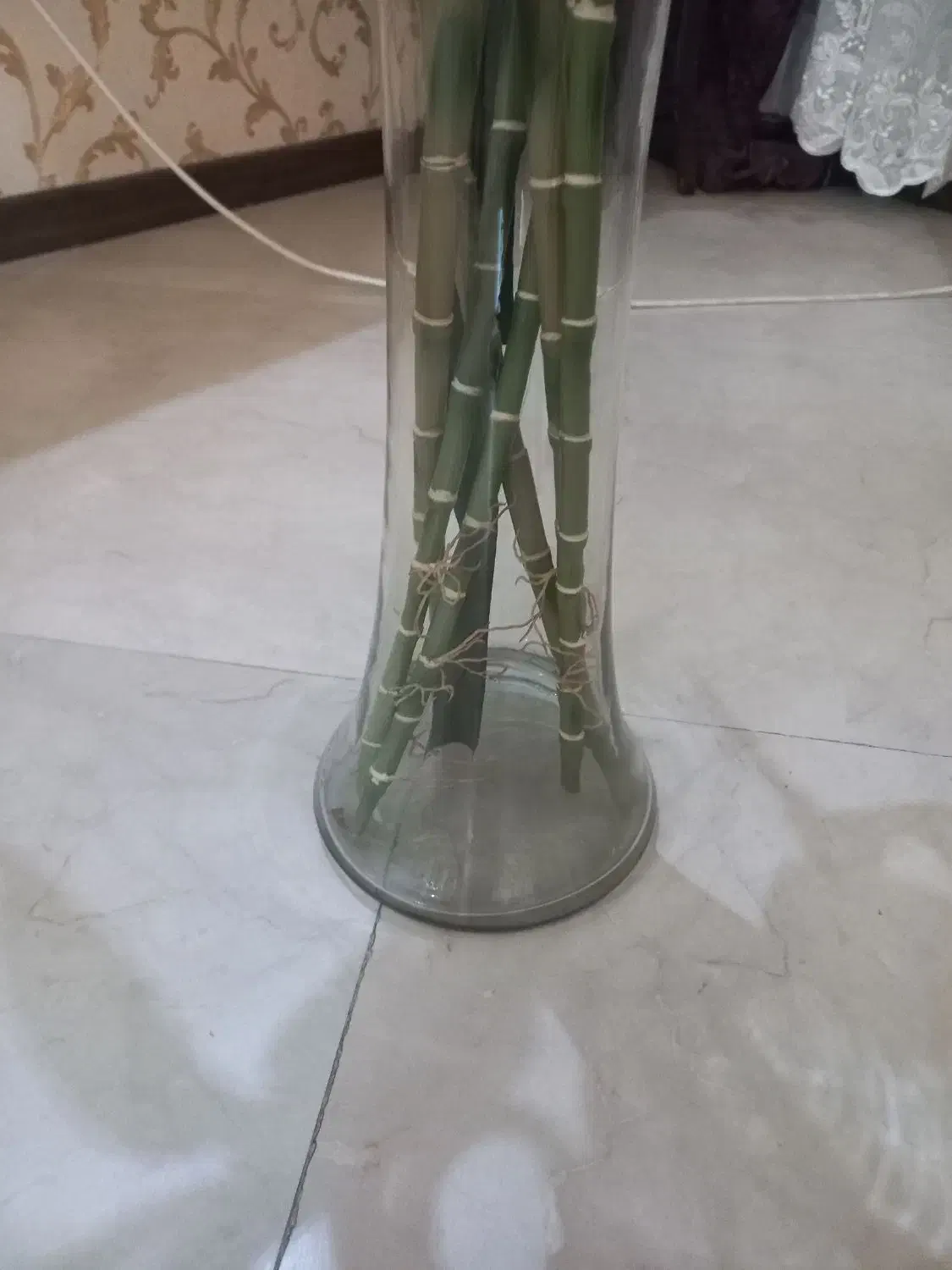 گل بامبو۵عددبا گلدان|گل مصنوعی|تهران, قاسمآباد|دیوار