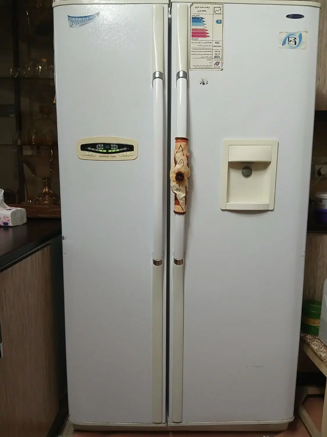 یخچال ساید بای ساید الکترواستیل|یخچال و فریزر|قم, زنبیل آباد|دیوار