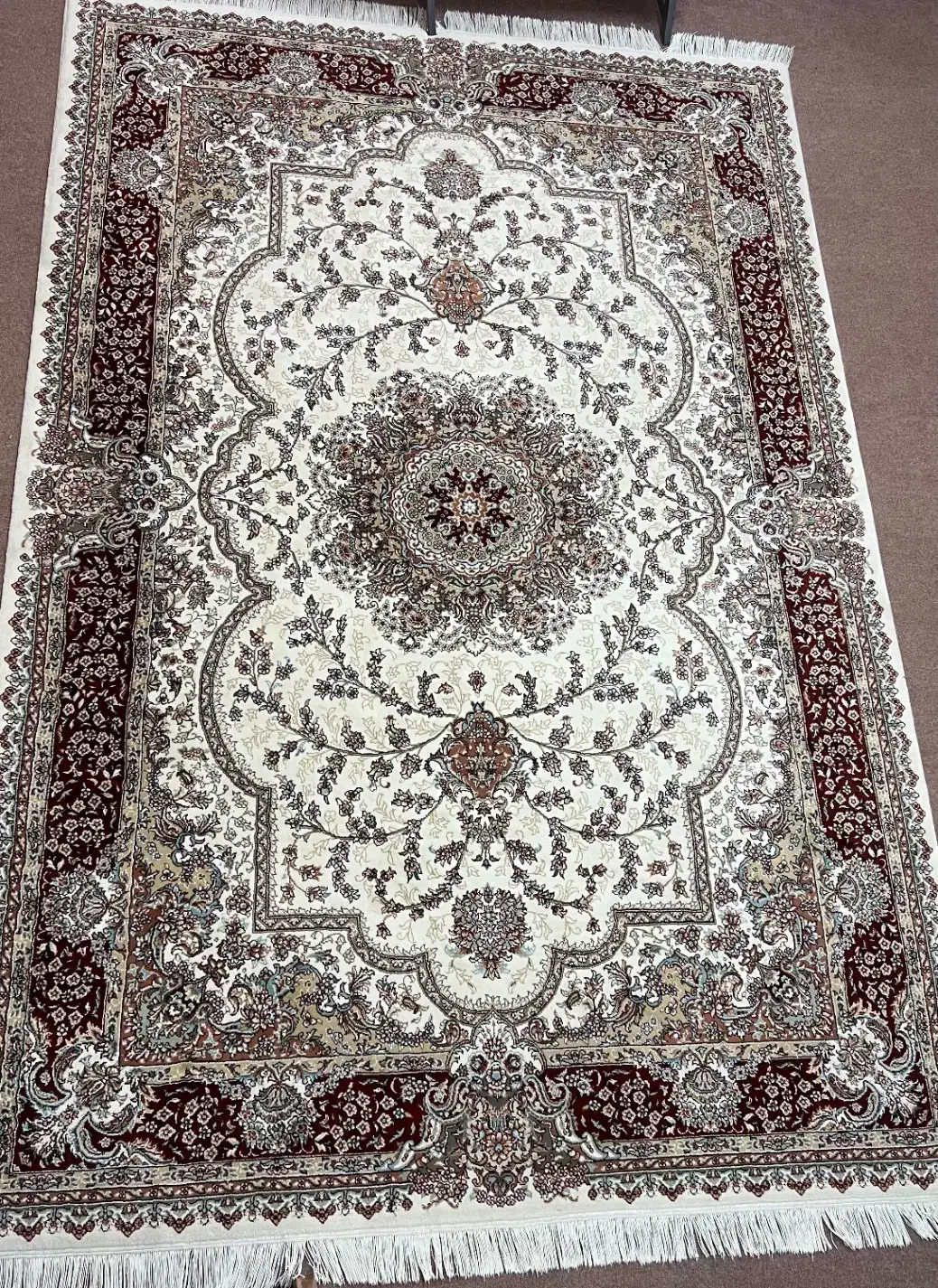 فرش 6 متری ماشینی نو|فرش|بهبهان, |دیوار