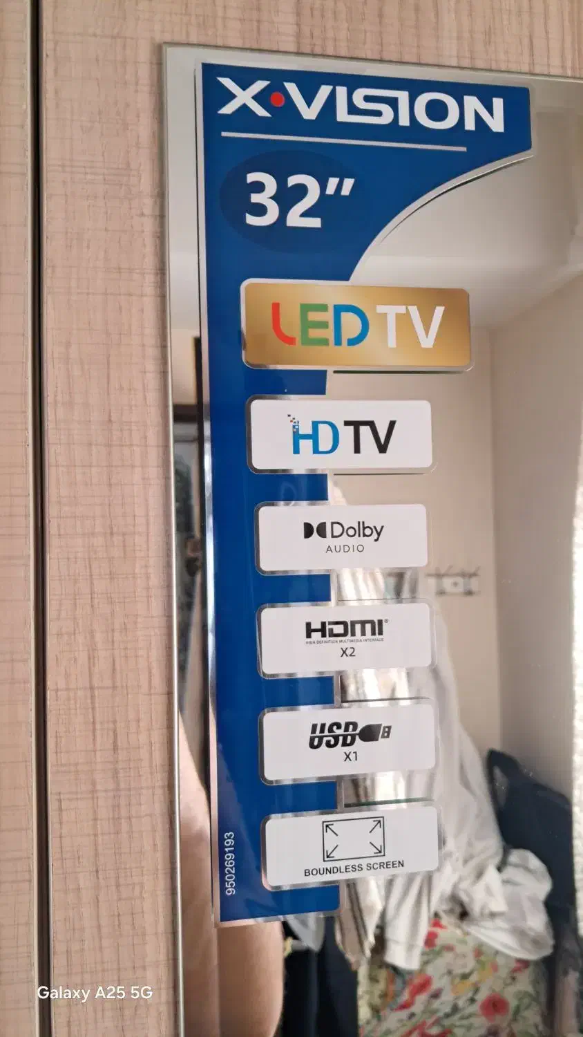 xvision. 32اینچ|تلویزیون و پروژکتور|کرج, عظیمیه|دیوار