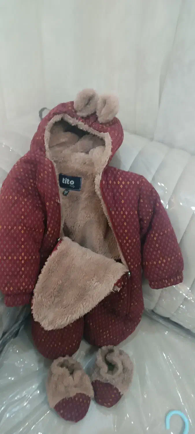 سرهمی زمستونی نوزادی|کفش و لباس بچه|فولادشهر, C2|دیوار