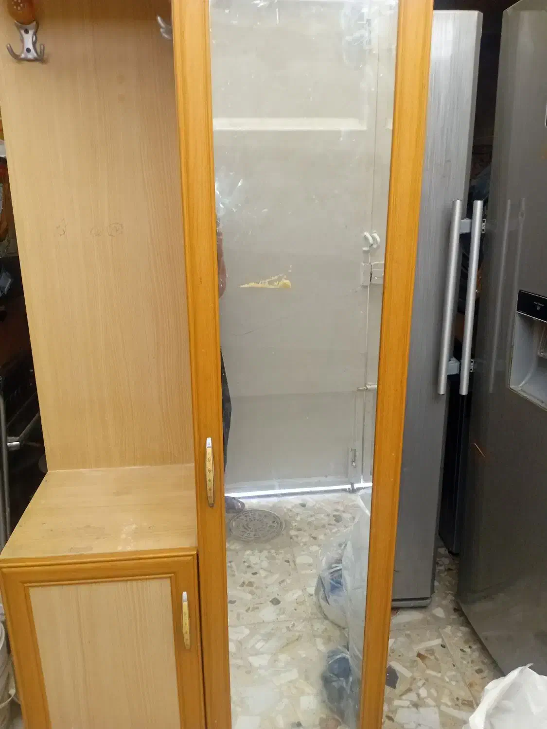 یخچال دوقلو آیسان و جا کفشی اینه دار|یخچال و فریزر|شاهین‌شهر, شهرک گلدیس|دیوار