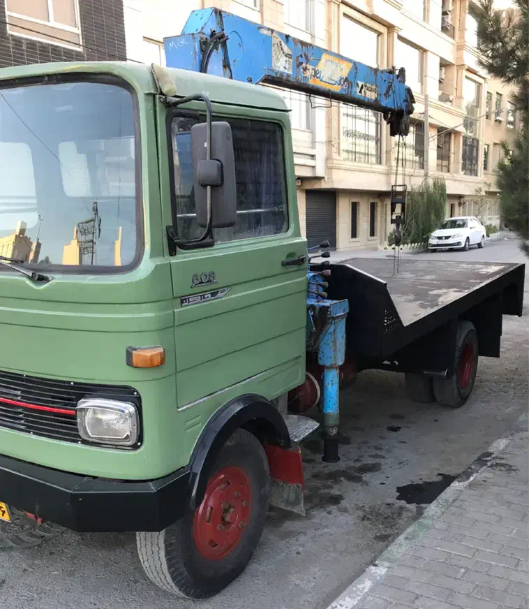 جرثقیل بنز خاور ۶۰۸ مدل ۱۳۷۰|خودرو سنگین|مشهد, آزادشهر|دیوار