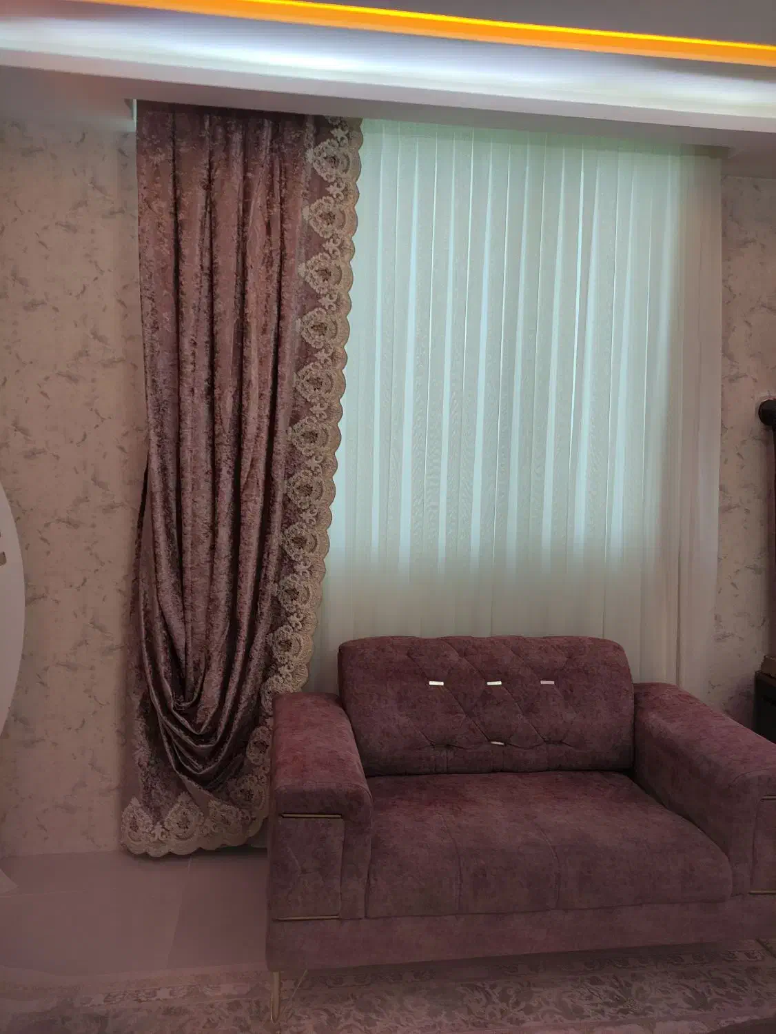 شال پرده|پرده، رانر، رومیزی|کرمانشاه, |دیوار