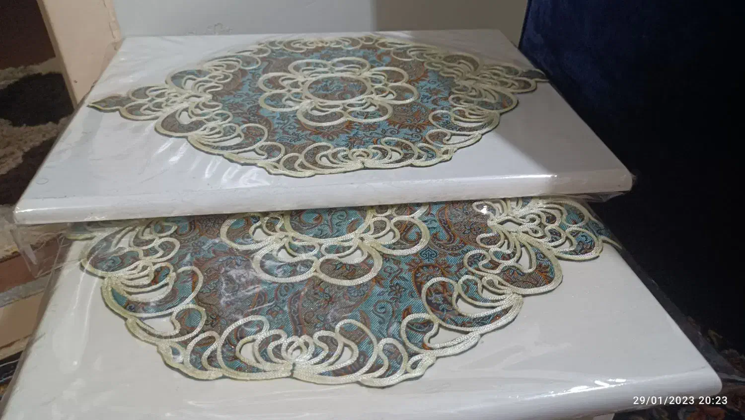 مبل ۷نفره پارچه ای رنگ سفید|مبلمان خانگی و میز عسلی|دشتابی, |دیوار