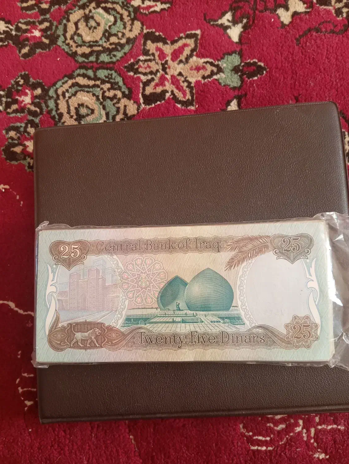 بسته۲۵دینارعراق اصل کلکسیونی|کلکسیون سکه، تمبر، اسکناس|اهواز, زیتون کارمندی|دیوار