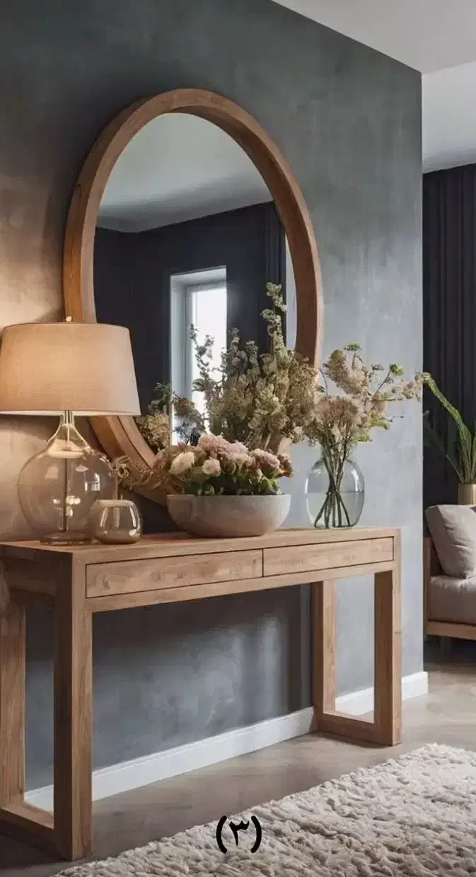 آینه و کنسول جدید 2026|بوفه، ویترین، کنسول|بهارستان, |دیوار