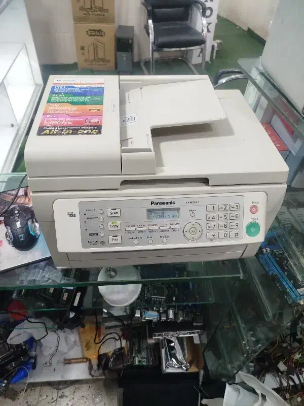 دستگاه 4 کاره پاناسونیک|پرینتر، اسکنر، کپی، فکس|ورامین, خیر آباد|دیوار