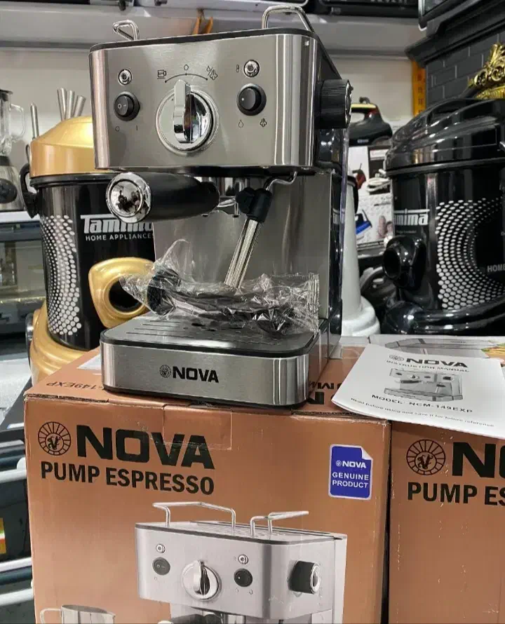 قهوه ساز اسپرسوساز ۲۵بار نوا ۱۴۹ اصلی پمپ ایتالیا|سماور، چایساز، قهوهساز|اصفهان, پرتمان|دیوار
