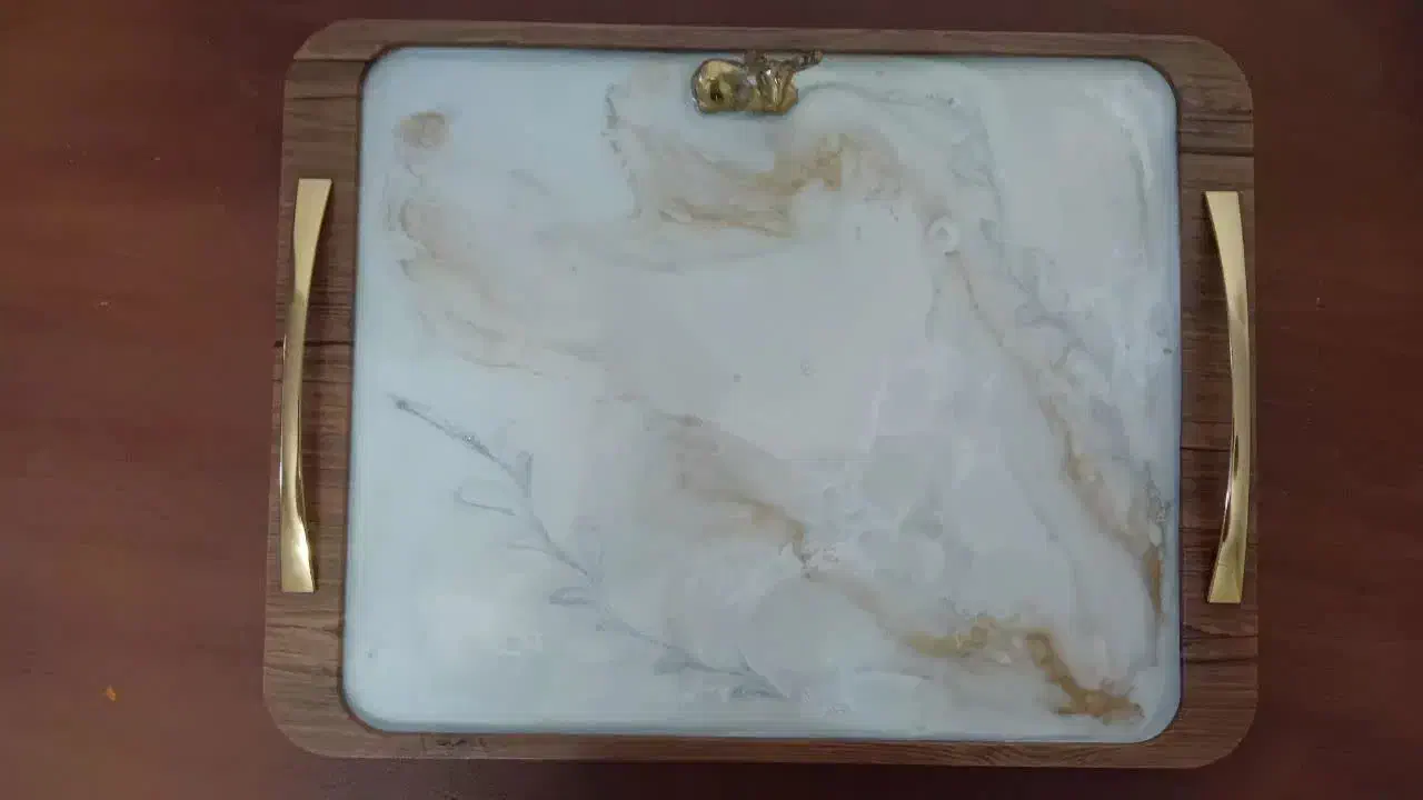 سینی پذیرایی در حد نو|ظروف سرو و پذیرایی|تهران, بهداشت|دیوار