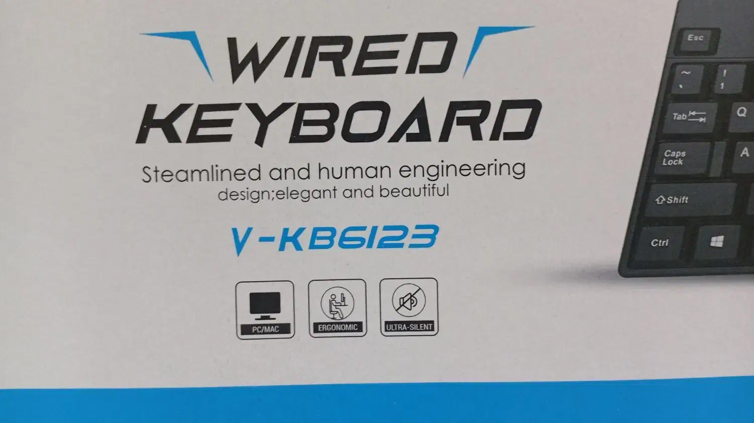 کیبرد VERITY نو و باسیم|قطعات و لوازم جانبی رایانه|یزد, |دیوار