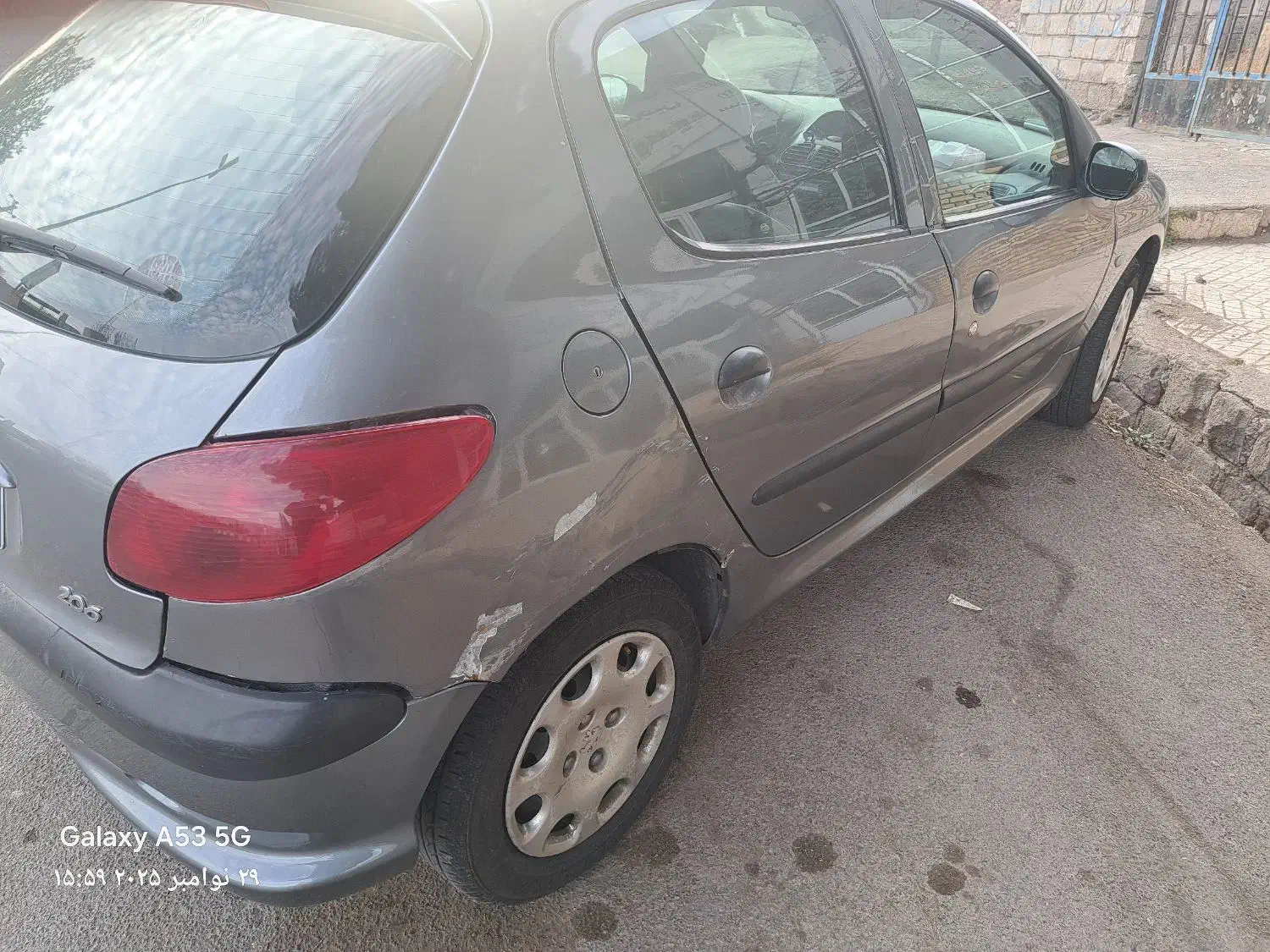 ۲۰۶ تیپ ۵ مدل ۸۳|خودرو سواری و وانت|خورش رستم, |دیوار