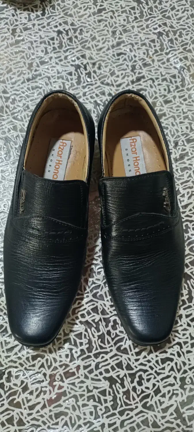 کفش مجلسی مردانه مشکی سایز ۳۸ و ۴۰|کیف، کفش، کمربند|بابلسر, |دیوار