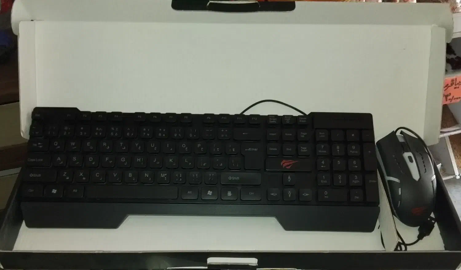 ست موس و کیبورد گیمینگ سیم دار RGB|قطعات و لوازم جانبی رایانه|تهران, شکیبا|دیوار