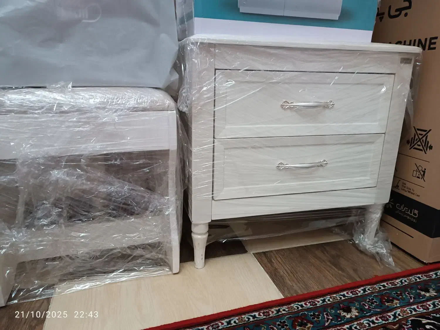 تخت خواب دو نفره کاملا نو مدل اسکارلت|تخت و سرویس خواب|قم, شهرک امام حسن|دیوار