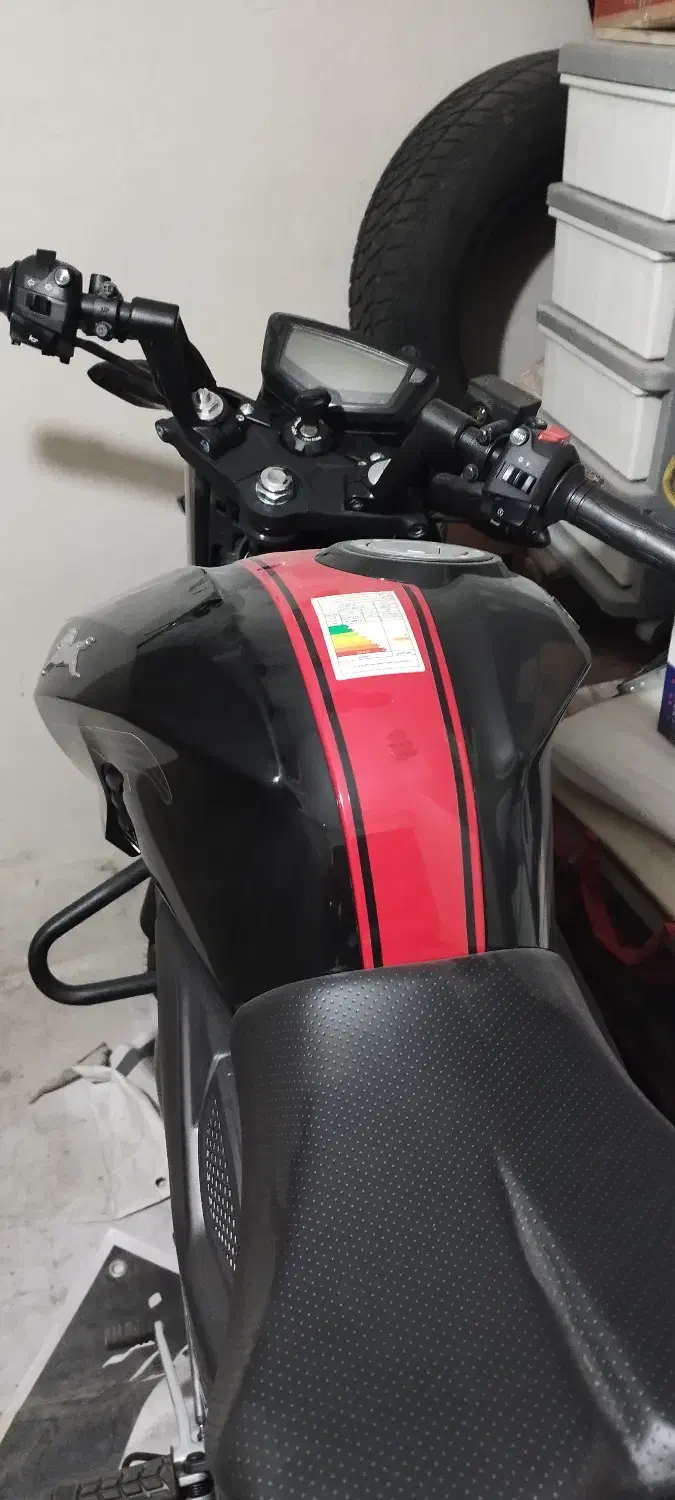 فروش فوری موتور آپاچی ۲۰۰ نیوفیس مدل ۱۴۰۳ مشکی|موتورسیکلت|کرج, شهرک بنفشه|دیوار