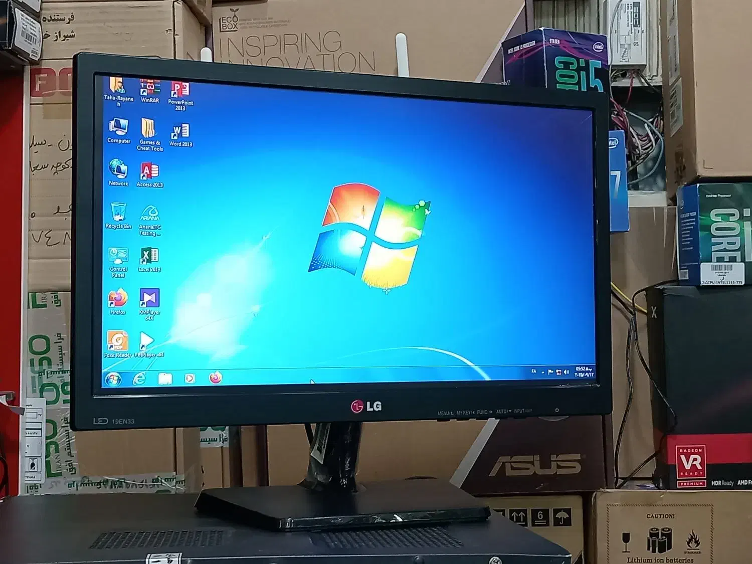 کامپیوتر کامل گرافیک دار حرفه ای|رایانه رومیزی|همدان, |دیوار