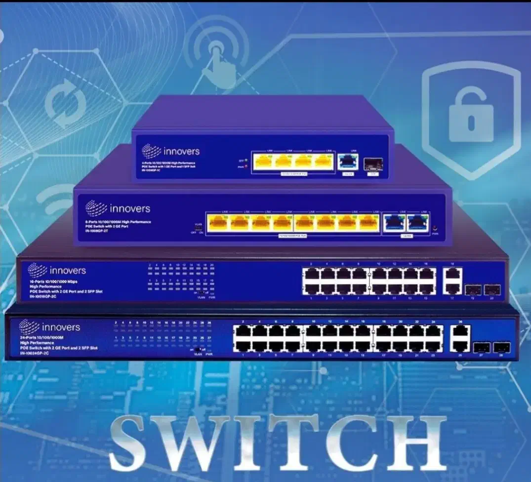 سوئیچ poe دوربین|مودم و تجهیزات شبکه|مشهد, سعد آباد|دیوار