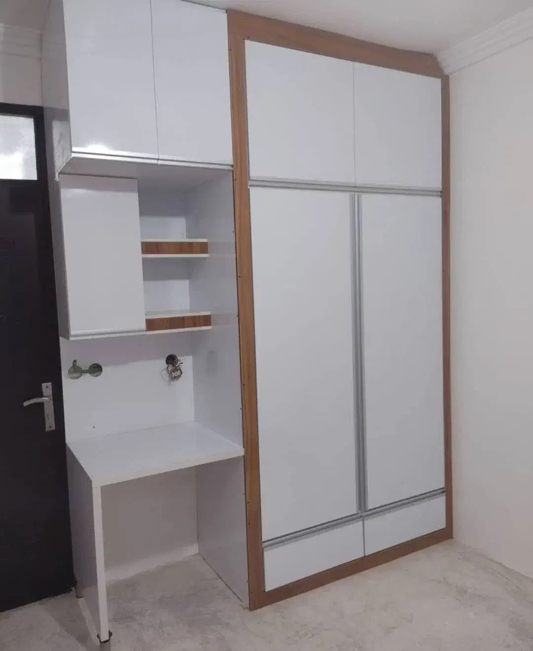 انواع کمد دیواری کاری نو|جاکفشی، کمد، دراور|رفسنجان, |دیوار