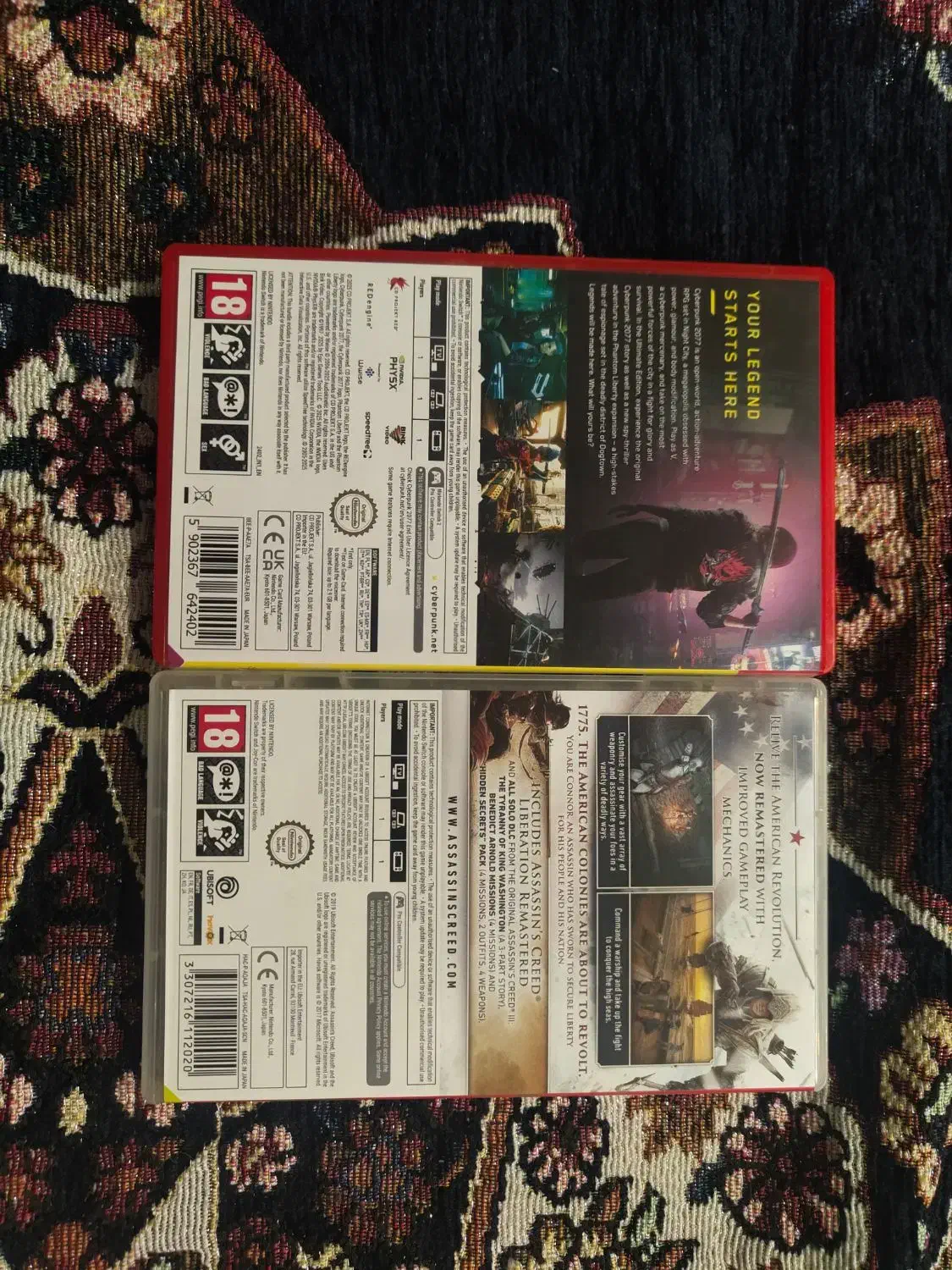 گیم نینتندو سوئیچ 2   Nintendo switch cyberpunk|کنسول، بازی ویدئویی و آنلاین|تهران, کوهک|دیوار