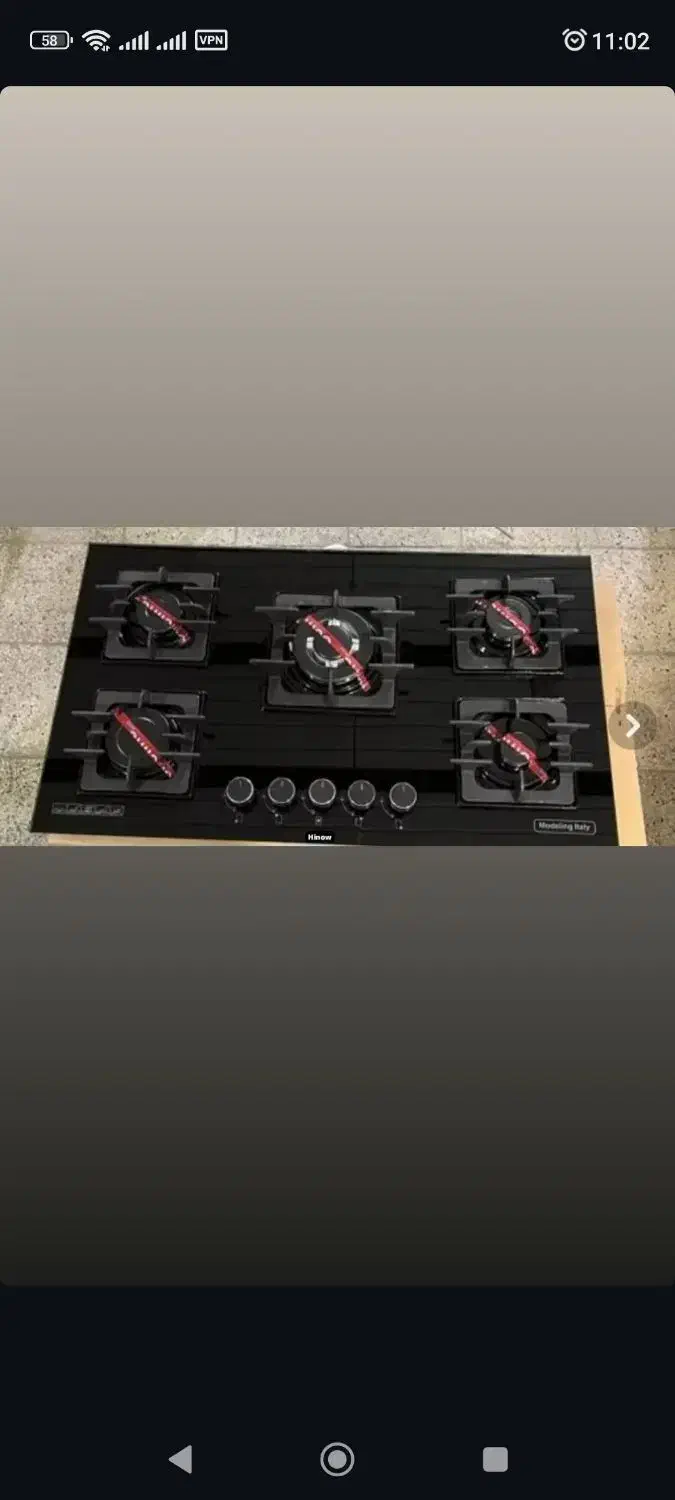 گاز 5شعله|اجاق گاز و لوازم برقی پخت‌وپز|محمدشهر, ولدآباد|دیوار