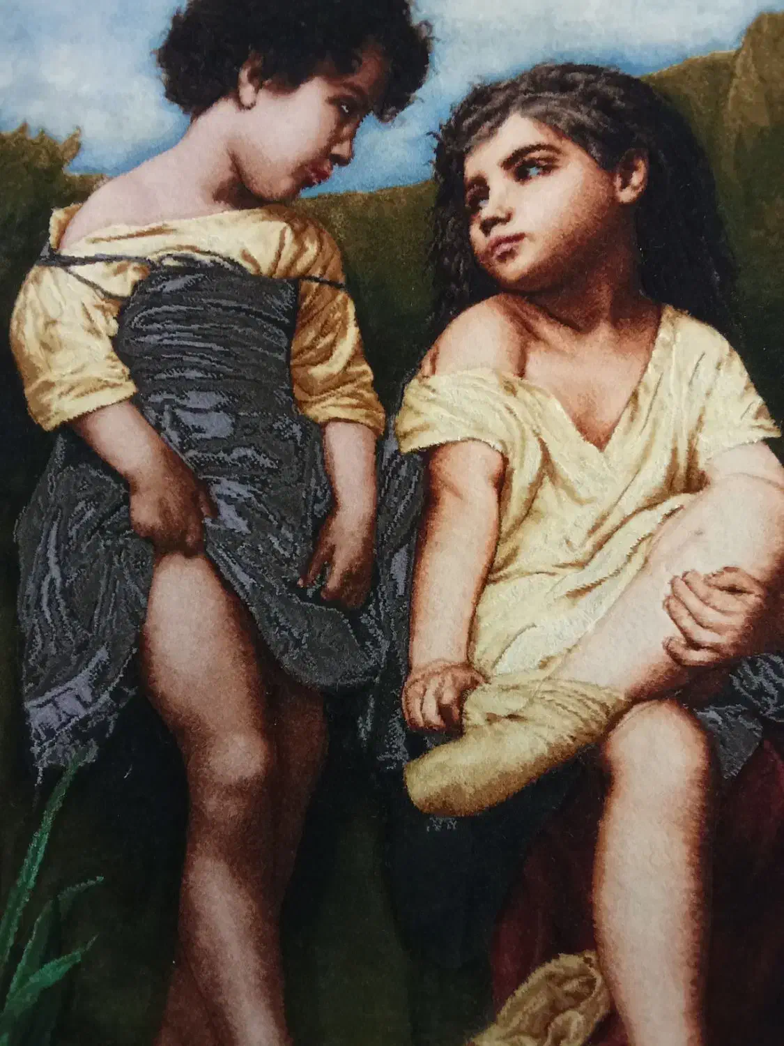 تابلوفرش دستبافت فروش فوری|تابلو فرش|لنگرود, |دیوار