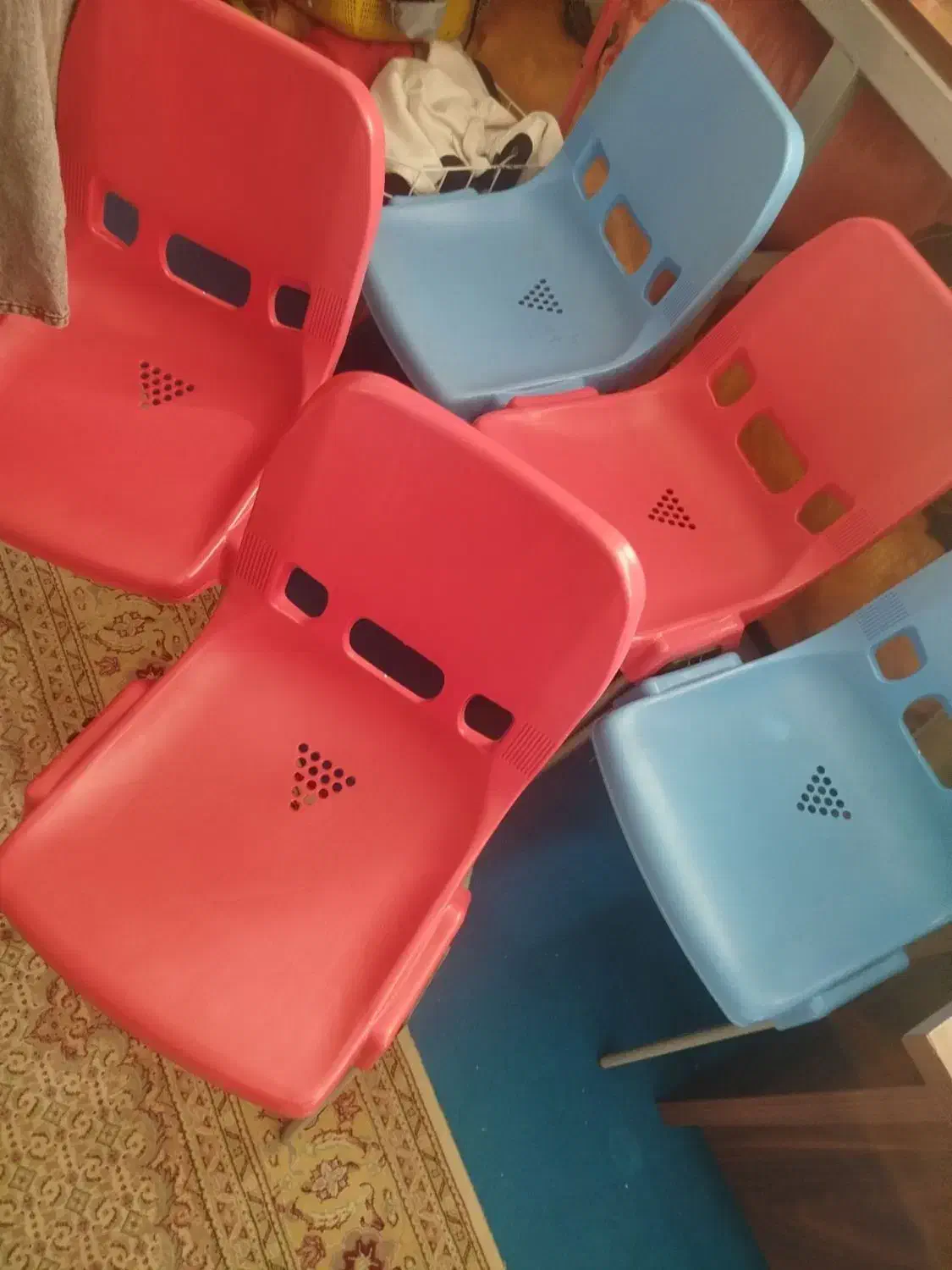 صندلی پایه فلزی ۴عدد|صندلی و نیمکت|اردبیل, |دیوار