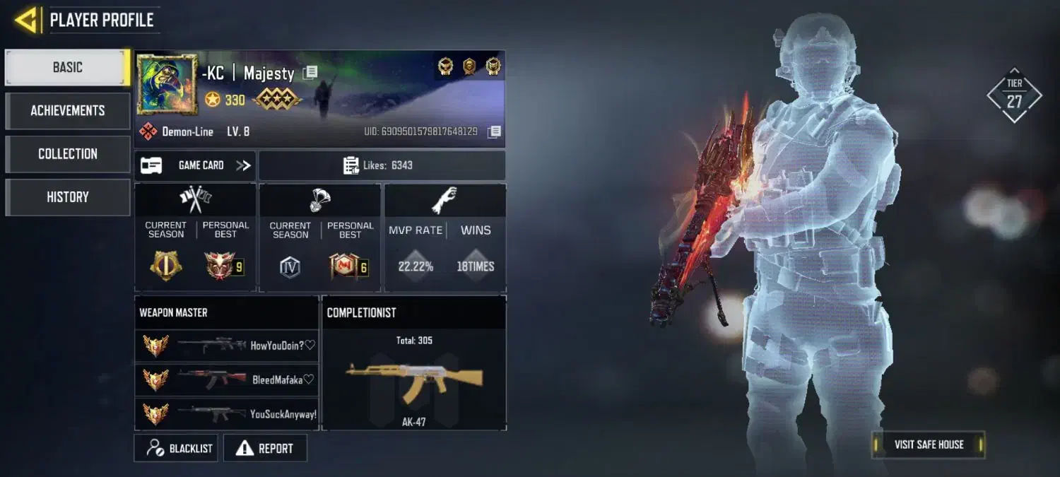 اکانت کالاف شرایط ویژه|کنسول، بازی ویدئویی و آنلاین|تهران, زنجان جنوبی|دیوار