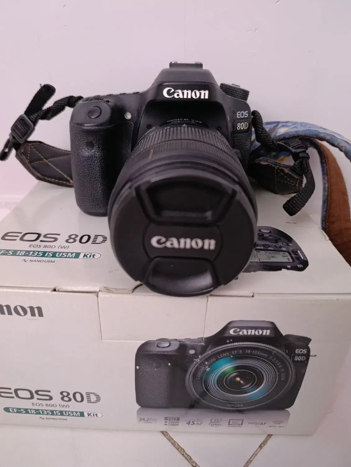 canon80d|دوربین عکاسی و فیلم‌برداری|پردیس, فاز ۴|دیوار