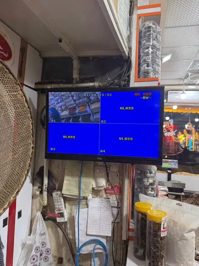 ۴عدد دوربین با دستگاه وسیم اداپتور|دوربین مداربسته|اردبیل, |دیوار