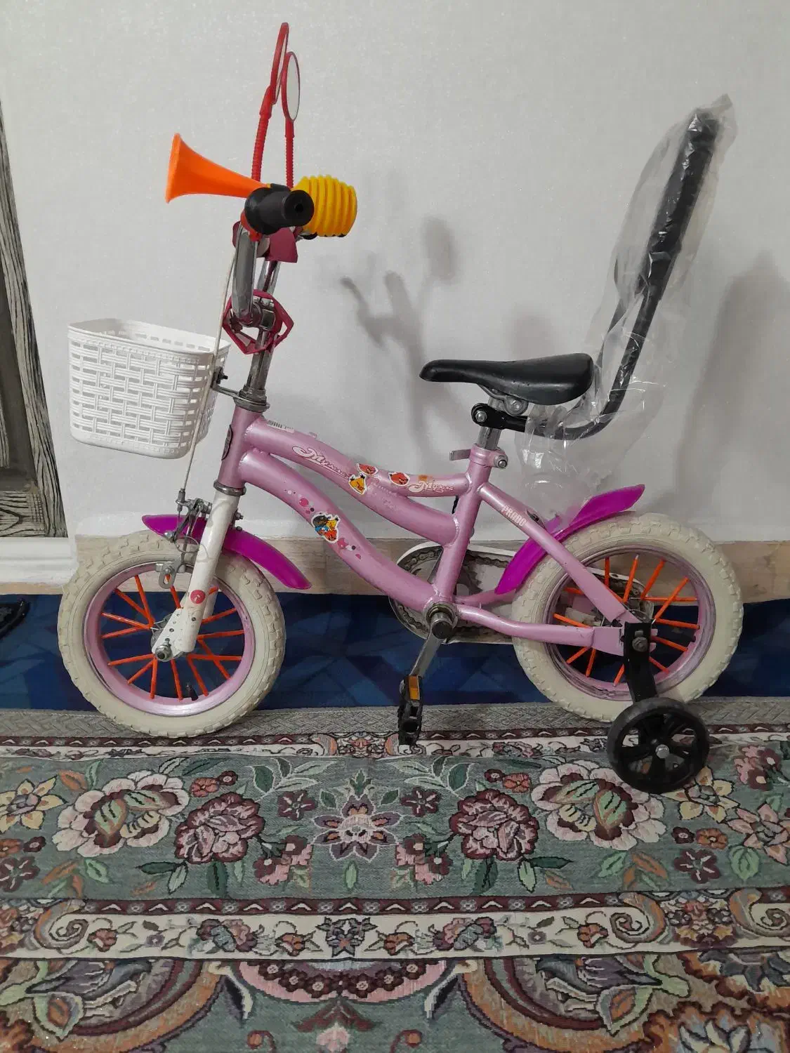 دوچرخه سایز 12 دخترانه درحدنو|دوچرخه، اسکیت، اسکوتر|تهران, شهرک طالقانی|دیوار